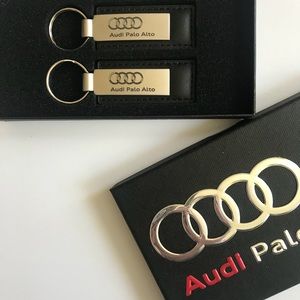 Set of Audi Keychains